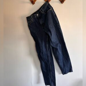 Deep blue Levi jeans